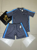 Conjunto Nike Dri Fit 2025 (Cinza e Azul)