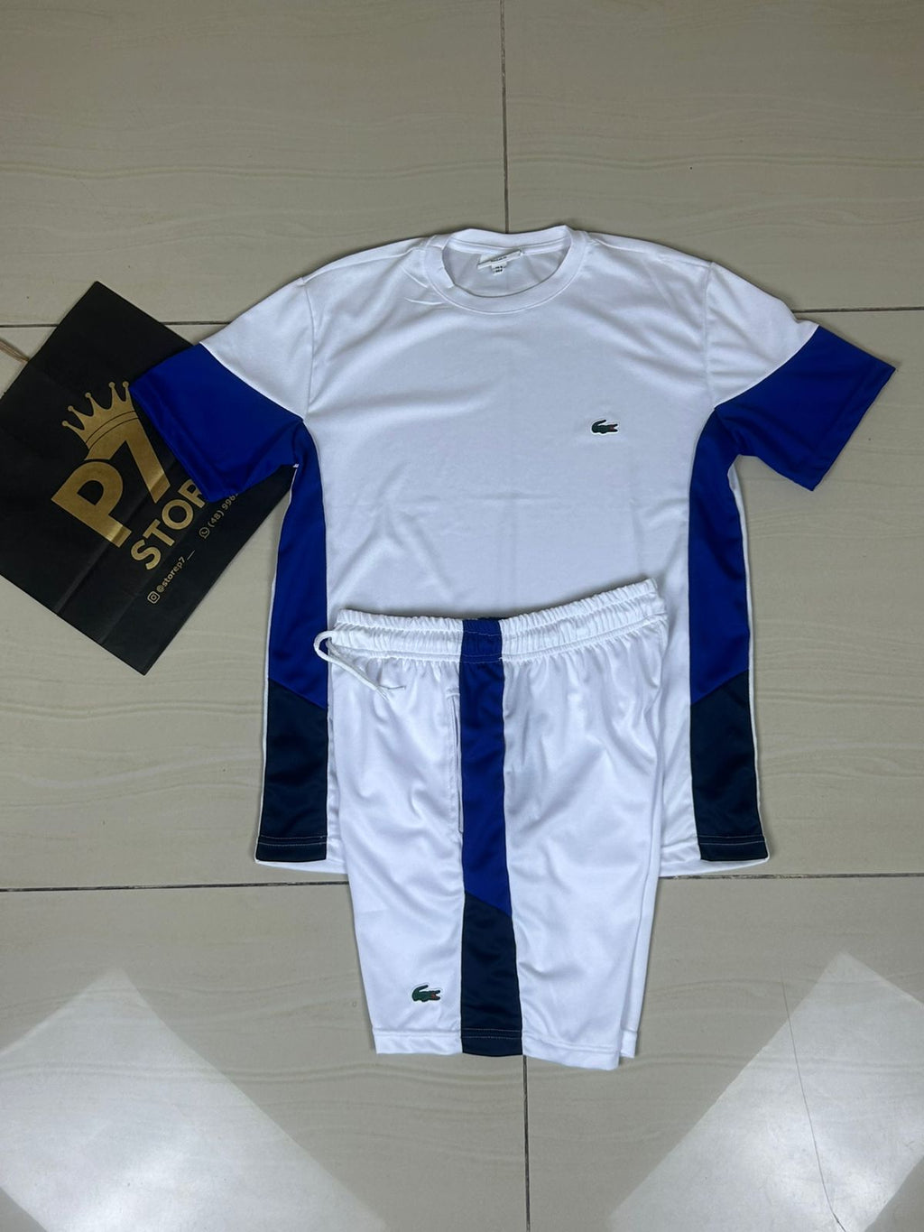 Conjunto Esportivo Lacoste (BRANCO)