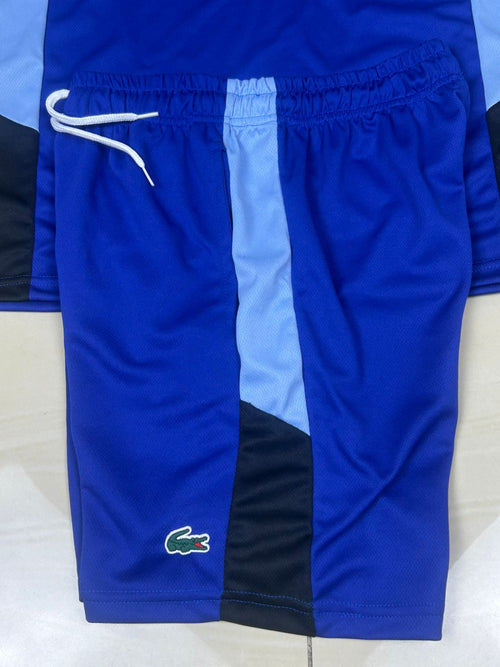 Conjunto Esportivo Lacoste (Azul Forte)