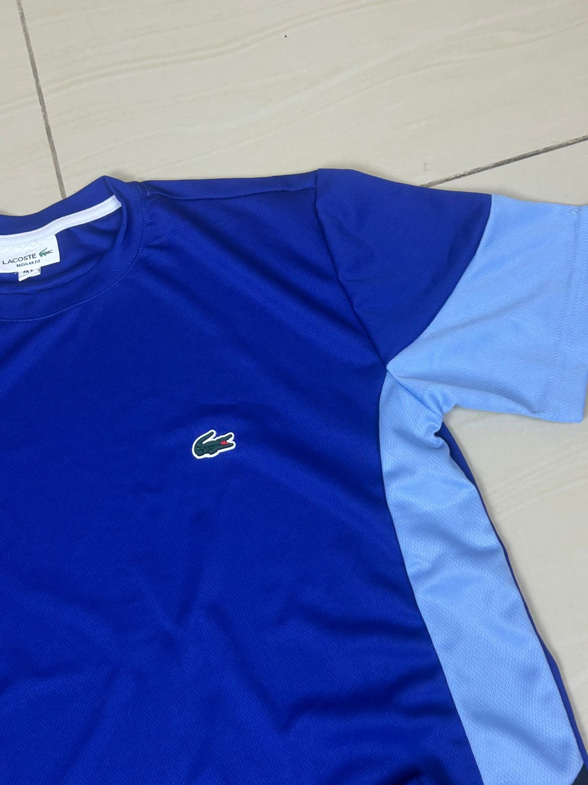 Conjunto Esportivo Lacoste (Azul Forte)